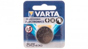 Bateria litowa CR2430 280mAh 3V ELECTRONICS