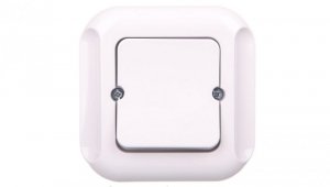 TOPAZ Łącznik pojedynczy biały WP-1T