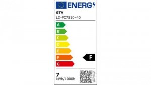 Żarówka LED GU10 7,5W 570lm 4000K AC220-240V 120st. LD-PC7510-40