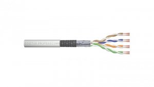 Kabel teleinformatyczny SF/UTP kat.5e 4x2xAWG26/7 linka Digitus DK-1531-P-305-1 /305m/