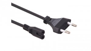 Kabel zasilający ósemka 2 pin 3M wtyk EU Maclean MCTV-810 MCTV-810