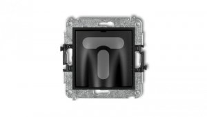 MINI Wypust kablowy czarny mat 12MWPK