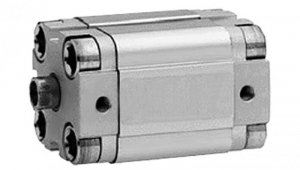 Siłownik pneumatyczny kompaktowy Unitop z jednostronnym tłoczyskiem z gwintem wewnętrznym o średnicy tłoka 63mm i skoku 160mm D0