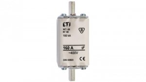 Wkładka bezpiecznikowa NH00 160A gF 400V 004119104