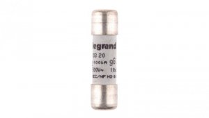 Wkładka bezpiecznikowa cylindryczna 10x38mm 20A gG 500V HPC 013320