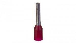 Końcówka tulejkowa izolowana 1,0mm2 czerwona 216-203 /100szt./