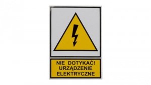 Tabliczka /znak ostrzegawczy/ TZO 52X74S /N.D.U.E./ E04TZ-01011110100 /10szt./