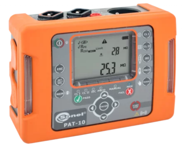 Miernik bezpieczeństwa sprzętu elektrycznego PAT-10 WMPLPAT1030