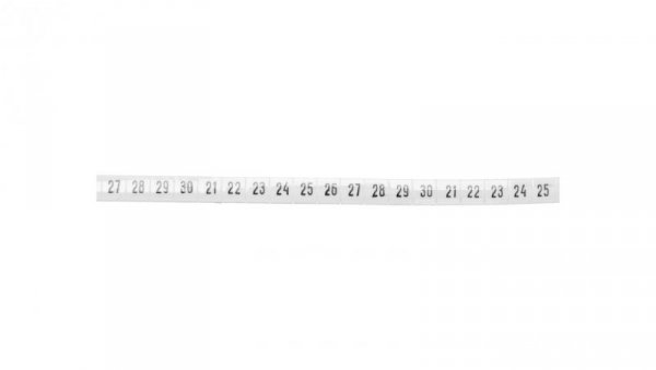 Oznacznik DK2/Z6 /21-30/ biały 89203006 /100szt./