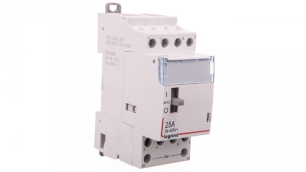 Stycznik modułowy 4P 25A 4Z 24V AC z manipulatorem SM 425 24 4Z 412517