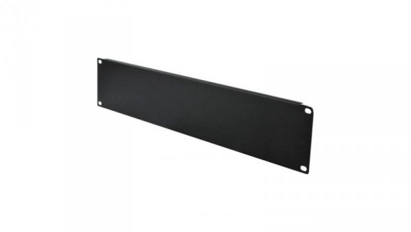 Panel maskujący 19 Cali 2U Czarny I-CASE BLANK-2-BK