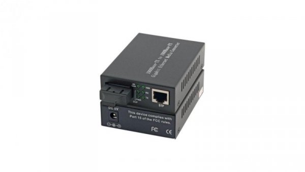 Media Konwerter 1000Base-T RJ45/1000Base-Sx Sm Sc I-ET SX-SCSM