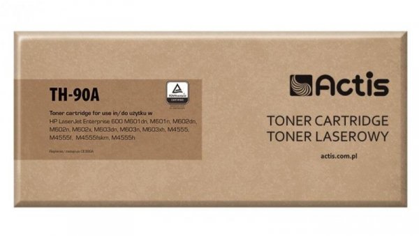 Toner ACTIS TH-90A (zamiennik HP 90A CE390A Standard 10000 stron czarny)