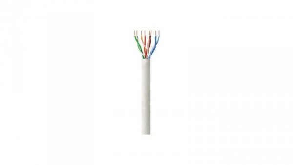 Kabel Skrętka Kat 5e UTP Linka 100m Szara SOHO CCA