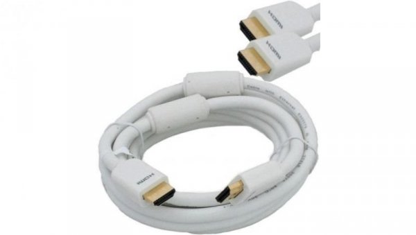 VITALCO HDK31 Kabel HDMI 1.4 High Speed Full HD 4K@24 biały 15m