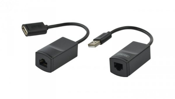 UNITEK Przedłużacz USB 1.1 do 60m pod kabel kat.5e, kat.6