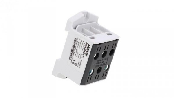 Złączka OTL50-3 kolor czarny 3xAl/Cu 1,5-50mm2 1000V AC / 1500V DC Zacisk uniwersalny MAA3050S10