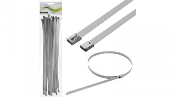 Opaska stal nierdzewna z zapięciem kulowym 7,9x360mm 20szt Elcan