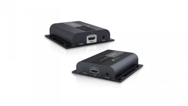 Konwerter HDMI 1.3 1080p 60Hz do 120m po kablu sieciowym Kat6 IDATA EXTIP-383V4