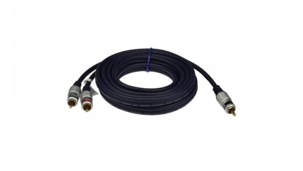 VITALCO RKD180 Kabel Audio do Subwoofera 1x RCA Cinch (wtyk) / 2x RCA Cinch (wtyk) 10m