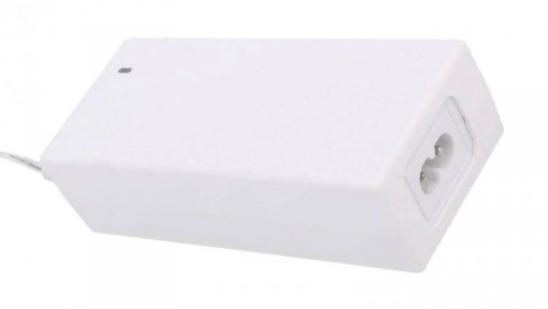 POSC12500D-WH Zasilacz Desktop Biały 60W 12V 5A z wtykiem DC - 5.5x2.1mm
