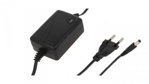 POSB12100D Zasilacz Desktop 12W 12V 1A wtyk AC: CEE 7/16, wtyk DC: 2.1/5.5 (+)