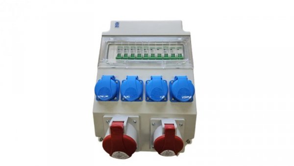 Rozdzielnica elektryczna CEE 32A 16A 230V z bezpiecznikami 97V-1