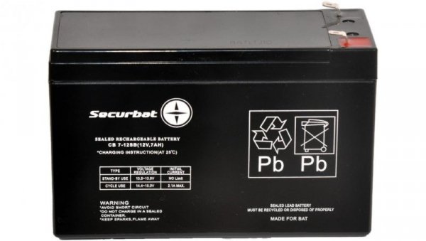 Akumulator SECURBAT 12V 7Ah