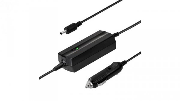 Zasilacz samochodowy do notebooka Akyga AK-ND-84 19.5V / 3.33A 65W 4.5 x 3.0 mm + pin DELL 1.2m
