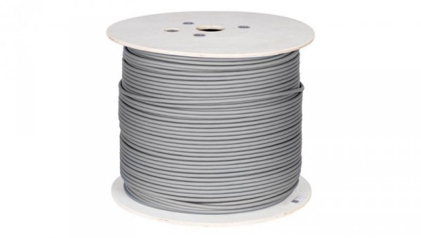 Kabel FTP kat.6 F/UTP 4x2x0,56 Dca szary LSOH NEKU 500m