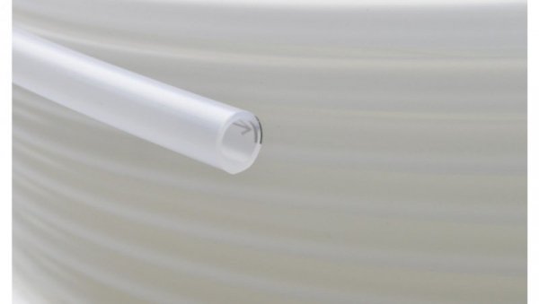 Przewód pneumatyczny PA poliamidowy kalibrowany, fi 6x4 mm, biały (krążek 200 m)