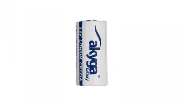 Bateria litowa Akyga AKY1235 CR123 Li-MnO2 3V / 1500mAh do 85C