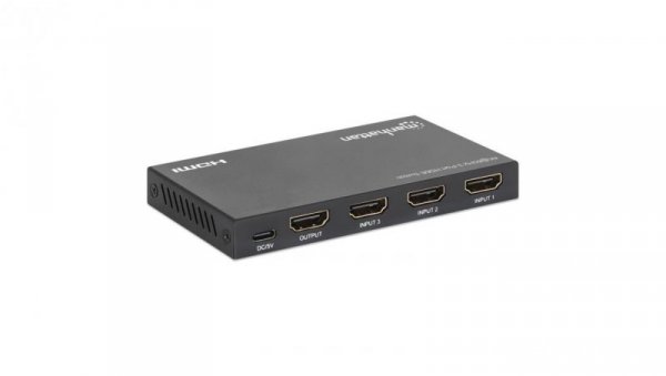 3-portowy przełącznik HDMI 2.0 4K*60hz 3x1 automat
