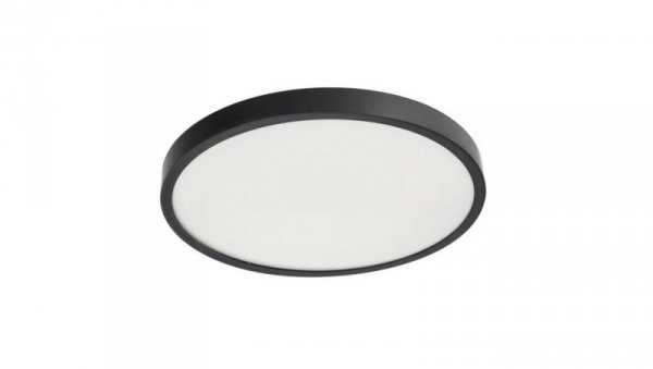 Plafon LED PERETI 24W czarny pierścień 35cm, 3000K barwa ciepła, 2400lm, IP44, 220-240V EDO777616 EDO Solutions