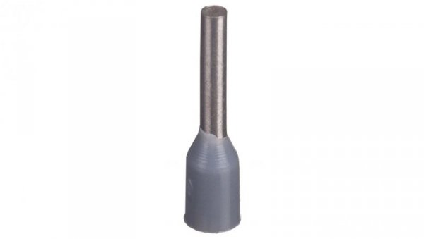 Końcówka tulejkowa izolowana TI 0,75mm2/8mm szara cynowana TI0,75L8x500 /500szt./