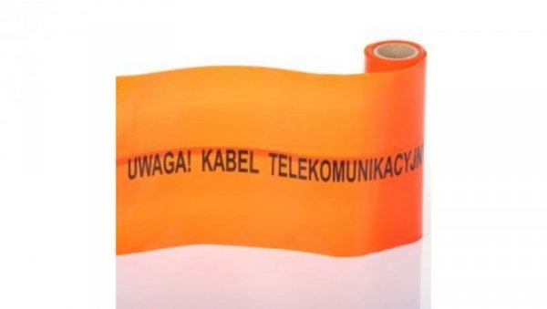 Folia kablowa pomarańczowa 20cm TO-Tkt/20 /100m/
