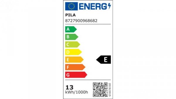Żarówka LED PILA 13W zamiennik 100W 1521lm 2700K LED 100W A60 E27 WW FR ND 1CT/6 Plastik matowy 2 lata gwar
