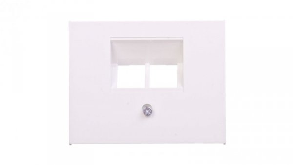 K.1 Element centralny do gniazda UAE RJ11 RJ12 RJ45 kat.3, 5e, 6 45st śnieżnobiały 14097009