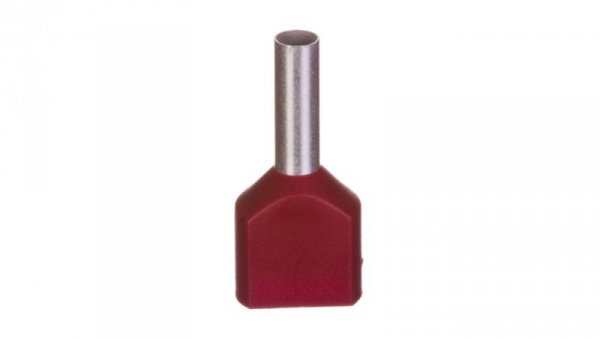 Końcówka tulejkowa izolowana HI 2X1,5/8 E08KH-02020101301 /500szt./