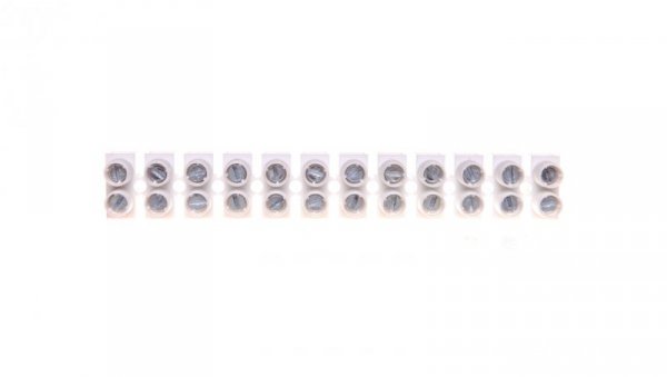 Listwa zaciskowa 12-torowa 16 mm2 biała LTA 12-16.0b 22612216