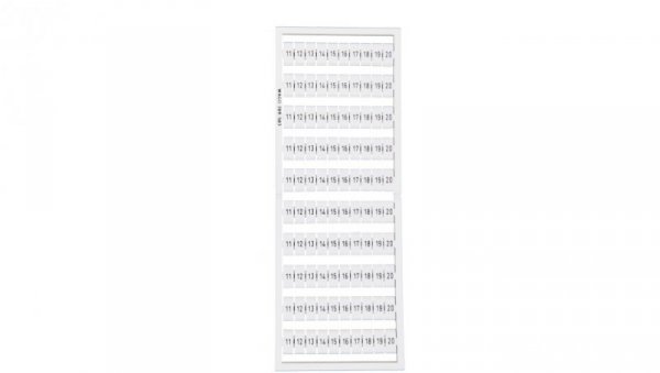Ramka z oznacznikami 10x 11-20 209-503 /5szt./