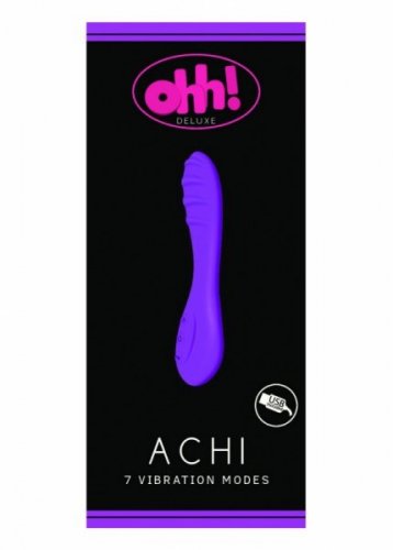 Wibrator-Achi USB-7 vibration modes Purple
