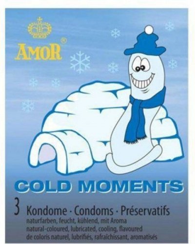 Prezerwatywy-Amor COLD moments 3pcs