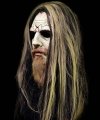 Maska lateksowa z peruką - Rob Zombie