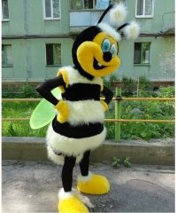 Strój chodzącej maskotki - Pszczoła Deluxe 
