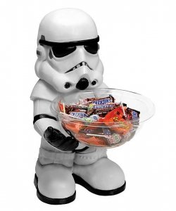 Ozdoba - Stojak na słodycze Star Wars Stormtrooper 50 cm