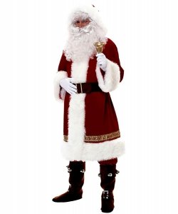 Profesjonalny kostium świąteczny - Święty Mikołaj Old Santa