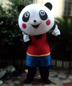 Strój chodzącej maskotki - Miś Panda 4