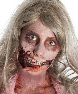 Sztuczna rana - The Walking Dead Usta Zombie
