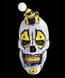 Maska lateksowa - Horror Klaun Skull